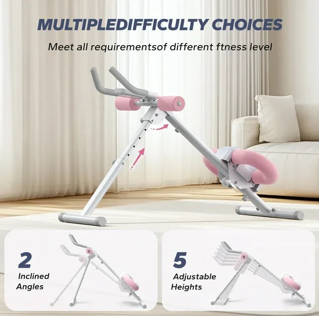Multifunctional AB Trainer Exercise Machine – Tone, Strengthen & Sculpt Your Core at Home!